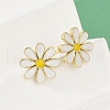 Brass Cuff Rings for Women RJEW-C129-01G-3