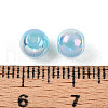 Electroplate Pearlized Glass Pearl Beads EGLA-T021-14A-07-3