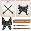 PU Leather with Alloy Fencing Sheath AJEW-WH0415-58A-3
