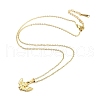 304 Stainless Steel Pendant Nacklaces For Women STAS-S124-01G-01-2