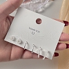 3 Pairs Anti-Tarnish Exquisite 925 Sterling Silver Stud Earrings Sets for Girls Women WG93702-21-1