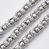 Tarnish Resistant 304 Stainless Steel Ball Chains STAS-R100-36-4