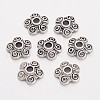 Tibetan Style Alloy Bead Caps EA478Y-1