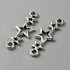 Tibetan Style Zinc Alloy Connector Charms FIND-TAC0011-83-2