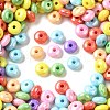 UV Plating Opaque Acrylic Beads MACR-F083-13-1