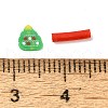 Christmas Theme Handmade Polymer Clay Cabochons CLAY-Q004-13A-3