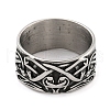 304 Stainless Steel Ring RJEW-B055-03AS-06-2