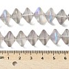 Electroplate Glass Beads Strands EGLA-G038-01A-HR02-4
