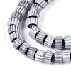 Handmade Millefiori Glass Beads Strands LAMP-T021-27A-02-3