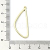 Rack Plating Alloy Pendants PALLOY-K023-05G-3