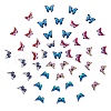 48Pcs 6 Colors Printed Alloy Pendants FIND-SZ0001-82-1