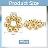 GOMAKERER Zinc Alloy Spacer Beads FIND-GO0001-94B-2