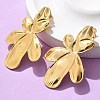 304 Stainless Steel Stud Earrings for Women EJEW-U047-03G-2