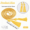 Polyester Graduation Honor Rope AJEW-WH0314-317A-2