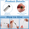 304 Stainless Steel with Plastic Blunt Tip Dispensing Needle FIND-WH0126-590-4