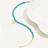 Natural Turquoise Beads Charm Bracelets for Women ET0465-4