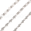Non-Tarnish 304 Stainless Steel Oval Link Chains CHS-P018-22P-1