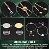 Unicraftale DIY Blank Oval Link Bracelet Making Kit DIY-UN0005-28-5