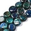 Natural Chrysocolla and Lapis Lazuli Beads Strands G-N330-032B-01-1