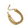 304 Stainless Steel Multi-strand Bracelets FS-WG84A16-01-5