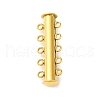 304 Stainless Steel Slide Lock Clasps STAS-A117-07A-G-1