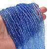 Transparent Painted Glass Beads Strands X-DGLA-A034-T2mm-A01-2