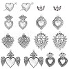 SUNNYCLUE 8 Styles Tibetan Style Alloy Pendants FIND-SC0010-46-1
