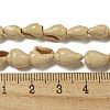 Spray Painted Natural Spiral Shell Beads Strands X1-BSHE-G039-08D-3
