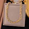 304 Stainless Steel Layered Necklaces NJEW-Z072-01G-1
