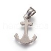 Tarnish Resistant 304 Stainless Steel Pendants STAS-E449-37P-2
