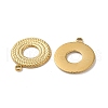 304 Stainless Steel Pendants STAS-Q252-23G-2