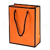 Rectangle Paper Bags with Twisted Rope Handles CARB-L011-01B-02-1