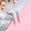 Non-Tarnish 304 Stainless Steel Huggie Hoop Earrings EJEW-JE04481-2