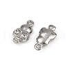 304 Stainless Steel Charms STAS-F317-13P-3