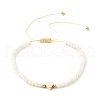 Adjustable Nylon Thread Braided Bead Bracelets Set BJEW-JB06450-2