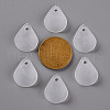 Transparent Frosted Acrylic Pendants MACR-S371-09A-701-3