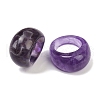 Natural Amethyst Finger Rings for Unisex RJEW-C128-01A-4