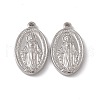 Non-Tarnish 201 Stainless Steel Pendants STAS-J401-VC618-2
