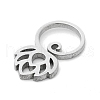 304 Stainless Steel Charms STAS-D036-01P-2