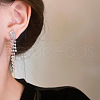 Brass Rhinestone Tassel Jewerly Sets WGFAAA4-07-3