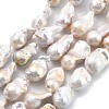Natural Nucleated Pearl Beads Strands PEAR-B004-15A-01A-2