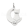 Non-Tarnish 304 Stainless Steel Pendants STAS-E205-04P-1