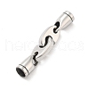 304 Stainless Steel Interlocking Clasps STAS-V008-24P-1