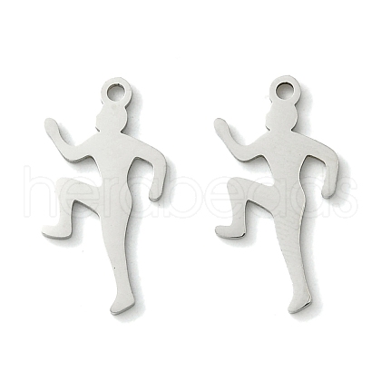 Non-Tarnish 201 Stainless Steel Pendants STAS-U003-25A-P-1