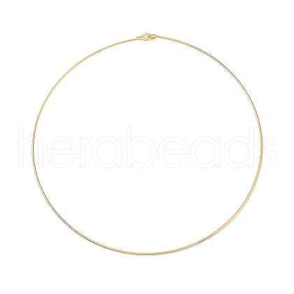 304 Stainless Steel Choker Necklaces NJEW-Q348-04G-1-1