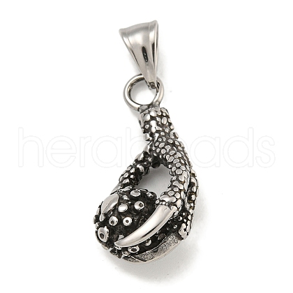 316 Surgical Stainless Steel Pendants STAS-E212-150AS-1