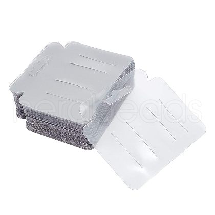 Plastic Hair Clip Display Cards CDIS-FG0001-03-1