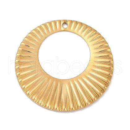 304 Stainless Steel Pendants STAS-C121-50F-G-1