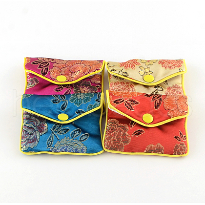 Rectangle Cloth Zip Pouches X-ABAG-R009-7x8-1