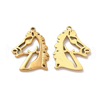 Ion Plating(IP) 304 Stainless Steel Pendants STAS-Q001-32G-1